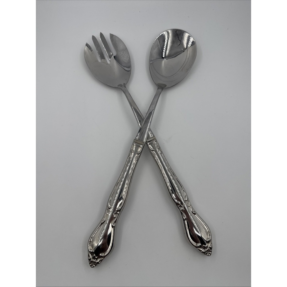 Imperial CHANDELIER 2 Piece Salad Set. 12" Long‎